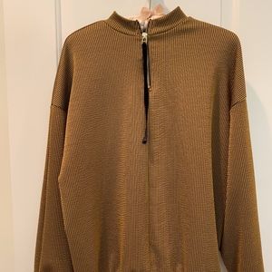 Zara Striped Jacket Chic Loose/Oversized